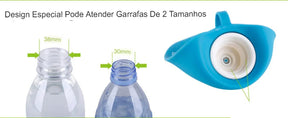 LeafSilicon - Garrafa Pet Folha de Silicone